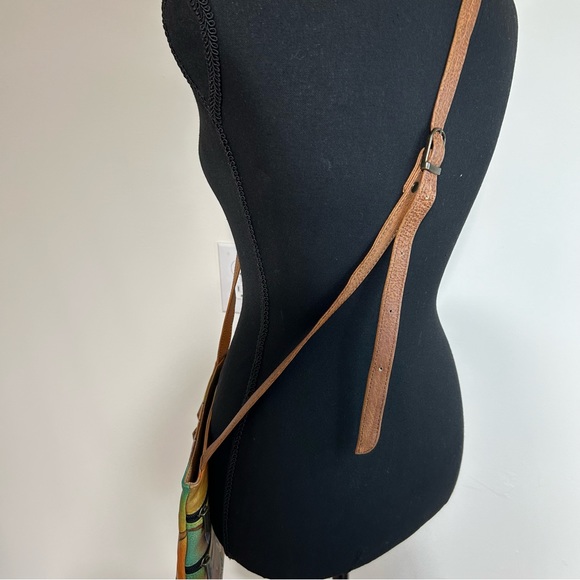 Anuschka Hand Painted Crossbody Leather Bag - Picture 7 of 15